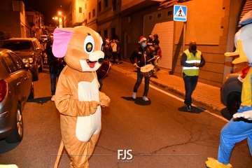 Papá Noel visita de sorpresa Lomo Magullo (Telde)/Francisco Javier Santana.